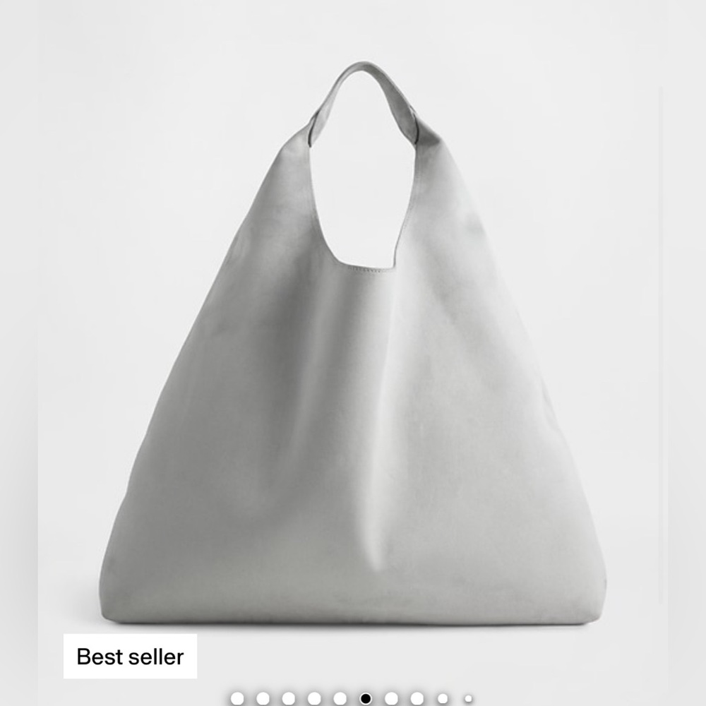 NWT GAP Vegan Suede Slouchy Tote Bag